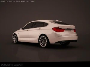 concept bmw 5 series 3D Model