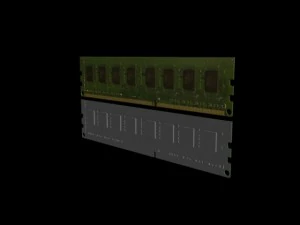 memory ddr3 3D Model