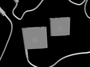 ipod nano and ipod shuffle 3Dモデル
