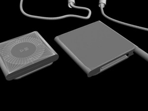 ipod nano and ipod shuffle 3Dモデル
