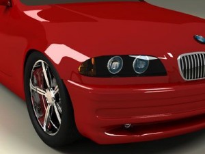 bmw 3er e46 3Dモデル