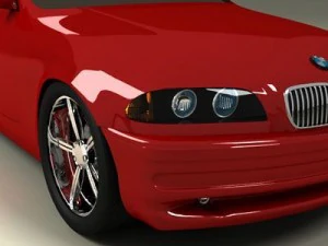 BMW 3er E46 3Dモデル