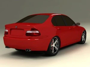 bmw 3er e46 3D Model