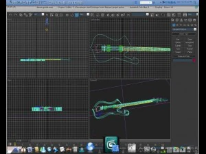 darons ibanez iceman guitar 3D Model