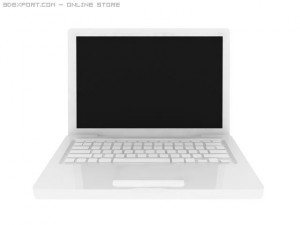 macbook 3D 模型