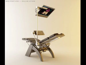 poltrona reclinabile Modello 3D