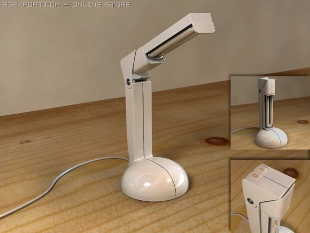 lamp 3D Модель .c4d .max .obj .3ds .fbx .stl .blend 