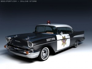 57chevy patrol Model 3D