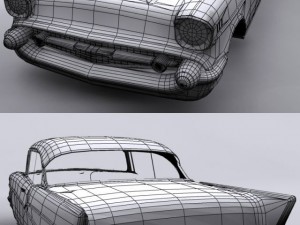 57chevy patrol 3D 模型