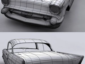 57chevy patrol 3D Model