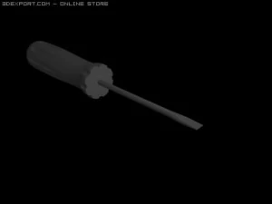 destornillador Modelo 3D