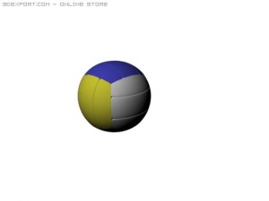 volleyball Modèle 3D