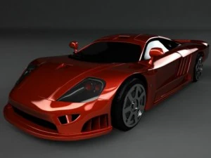 saleen s7 Modèle 3D
