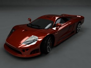 saleen s7 Modelo 3D