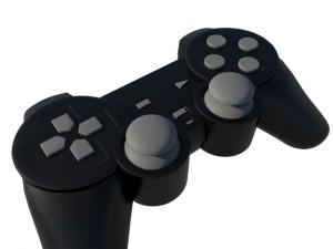 video game controller Modelo 3D