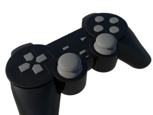 controlador de videogame Modelo 3D