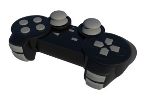 video game controller Modelo 3D