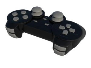 controlador de videogame Modelo 3D