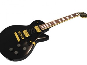 les paul guitar Modelo 3D