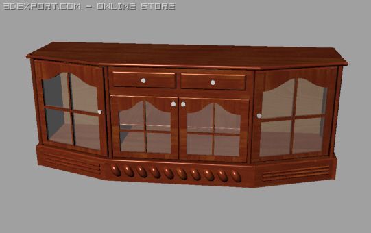 cupboard Modèle 3D .c4d .max .obj .3ds .fbx .stl .blend