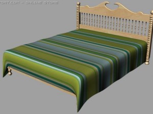 bedroom set 3Dモデル