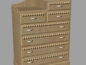 bedroom set 3Dモデル