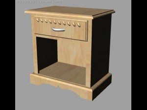 bedroom set 3Dモデル