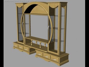 entertainment center 3D Model