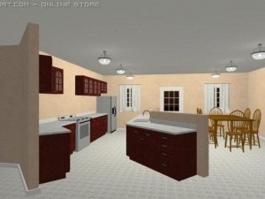 family house 3D Model