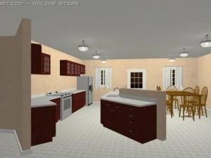 casa de fam&iacute;lia Modelo 3D