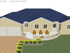 family house 3D Model