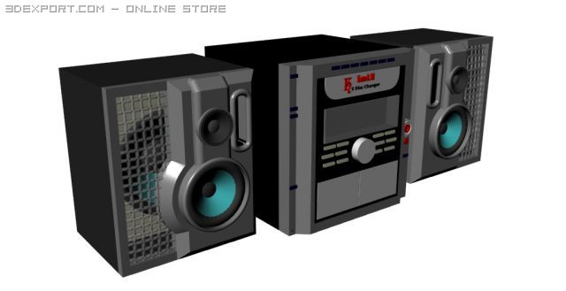 mini system 3ds obj Model 3D .c4d .max .obj .3ds .fbx .stl .blend 