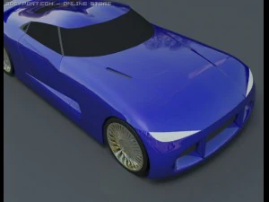 dodge viper defender 3D Model