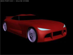dodge viper defender 3D Model