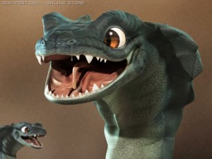 creature head Modèle 3D