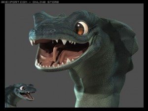 creature head Modelo 3D