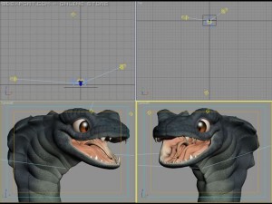 creature head Modelo 3D
