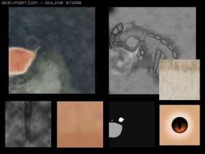 creature head Modelo 3D