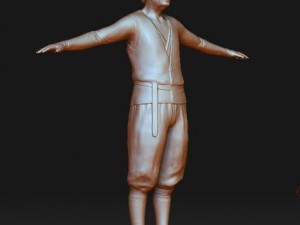 normal man Modèle 3D