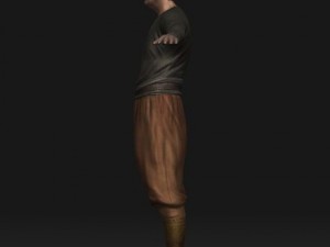 normal man Modèle 3D