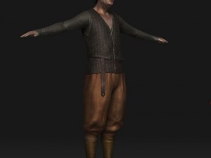 normal man Modèle 3D