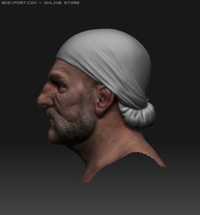 normal man01 Model 3D .c4d .max .obj .3ds .fbx .stl .blend 