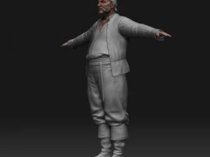 hombre normal01 Modelo 3D