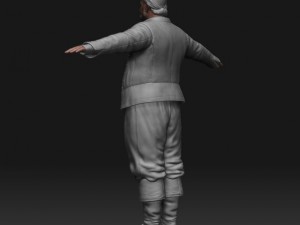 normal man01 Model 3D