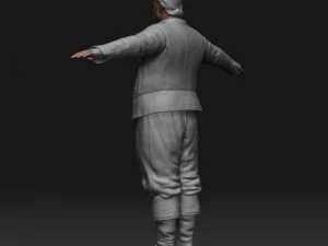 hombre normal01 Modelo 3D