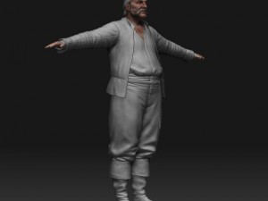 normal man01 Model 3D