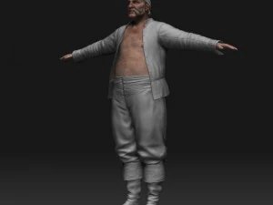 hombre normal01 Modelo 3D