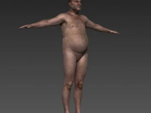 hombre normal01 Modelo 3D