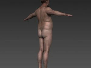 hombre normal01 Modelo 3D