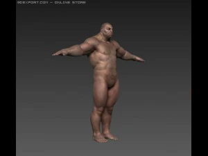hombre normal02 Modelo 3D